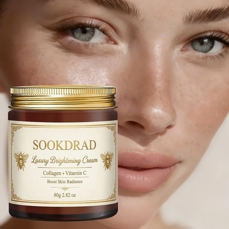 Luxury Skincare Whitening Cream - ครีมบำรุงผิวหน้าสูตรหรู คอลลาเจน+วิตามินซี ผิวกระจ่างใสทุกวัน ใช้ได้ทุกวัน ทุกสภาพผิว 80