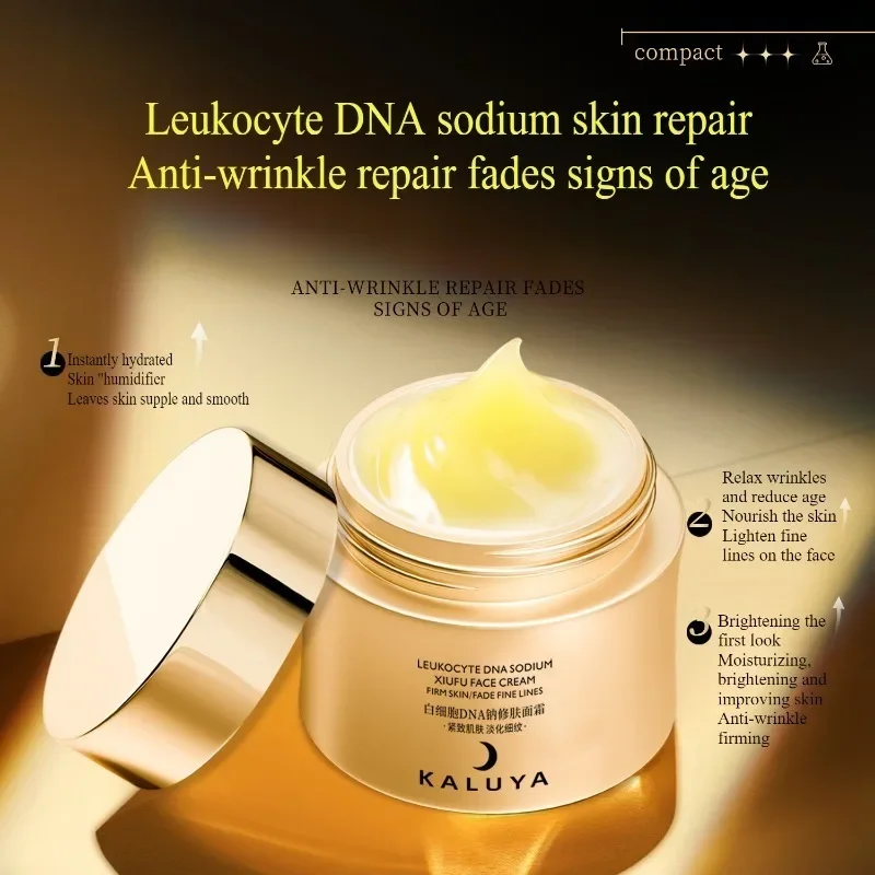 Luxury Skincare Whitening Cream - ชุดครีมหรูหราสําหรับการดูแลผิวที่หมองคล้ํา - สูตรกลั่นรูขุมขนกระชับต่อต้านริ้วรอย ความชุ่มชื้นอย่างล้ําลึกสําหรับผู้หญิง