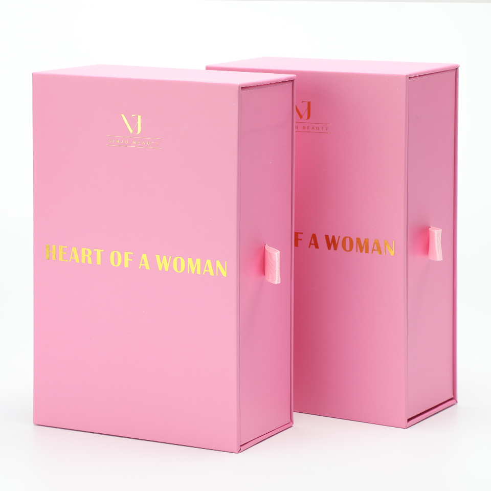 สีชมพูหรูหราแบบกําหนดเองพร้อมโ - Luxury Skincare Gift Box บทวิจารณ์และราคา
