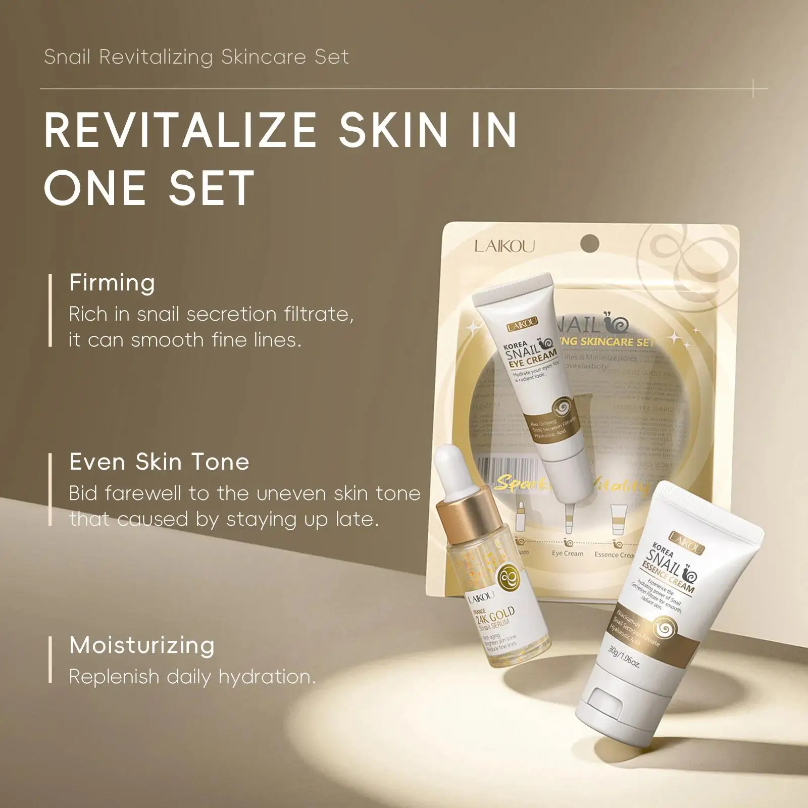 เซรั่มบำรุงผิวหน้าและรอบดวงตาส - Luxury Skincare Sets บทวิจารณ์และราคา