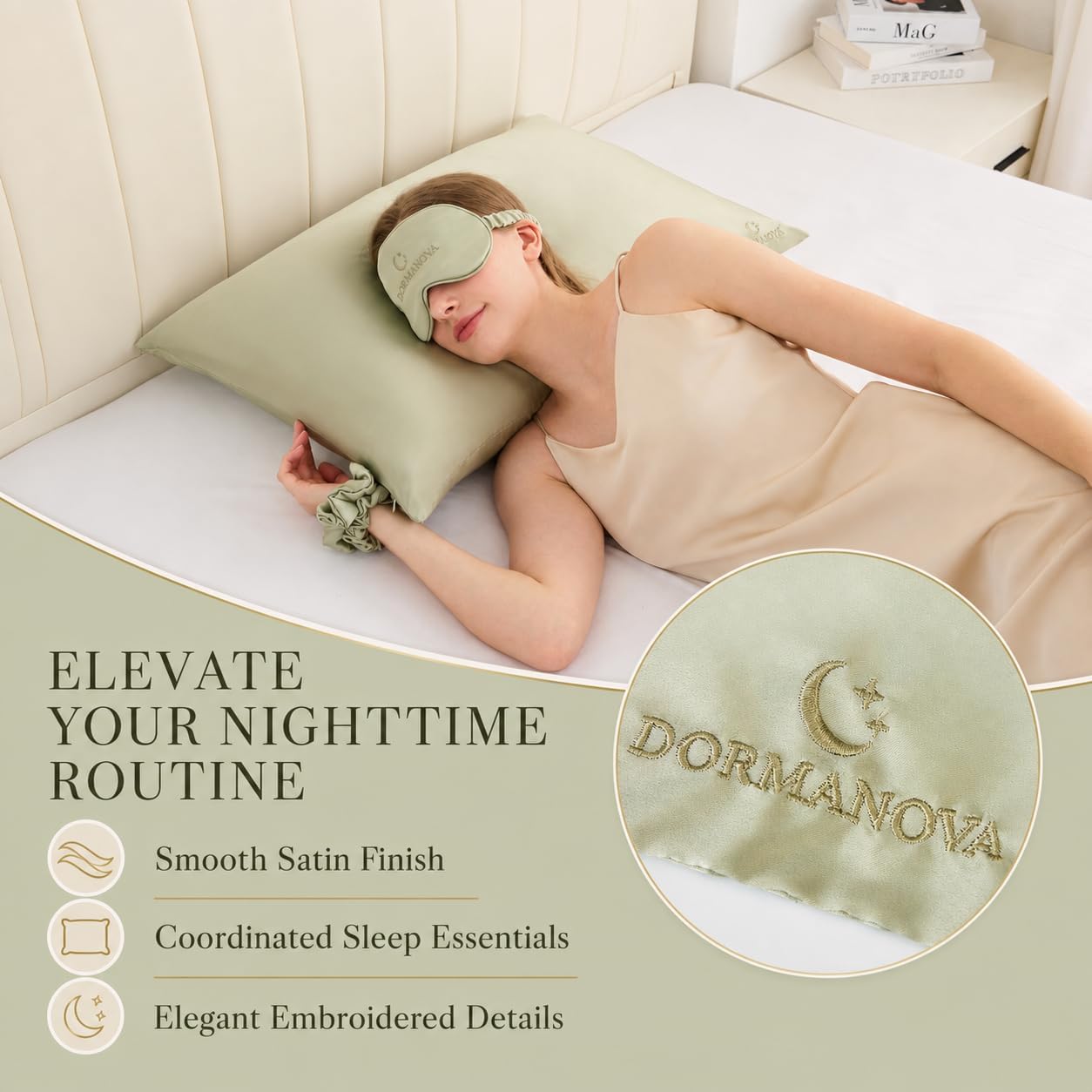 ชุดเครื่องนอนผ้าซาตินสุดหรู –  - Luxury Skincare Gift Box บทวิจารณ์และราคา