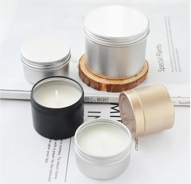 ขวดเทียนหอมหรูหราพร้อมฝาปิด บร - Luxury Skincare Jars บทวิจารณ์และราคา