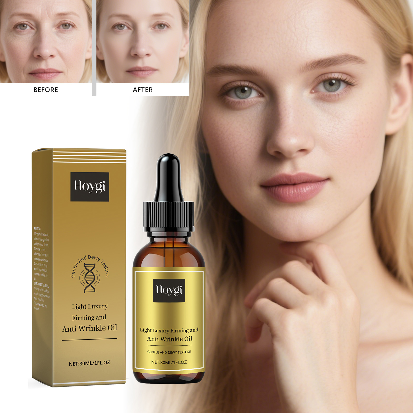 น้ำมันบำรุงผิวหน้ากระชับ ยกกระ - Luxury Skincare Women บทวิจารณ์และราคา